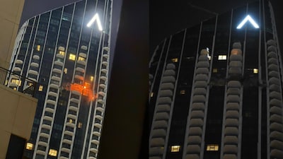 Videos of the building on fire surfaced on social media and quickly went viral. (X)