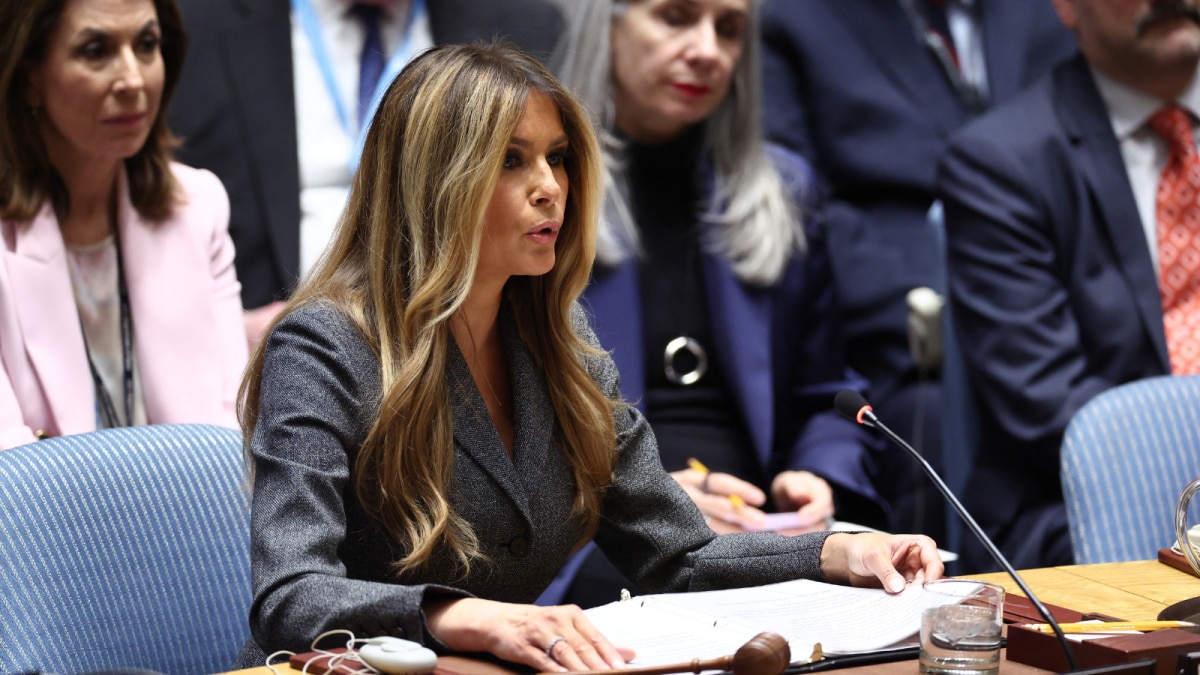 ‘Soon Peace Will Be Yours’: Melania Trump Leads UN Security Council Amid Middle East Tensions