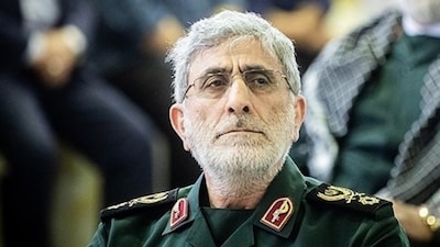 Commander of the Islamic Revolution Guards Corps Quds Force Brigadier General Esmaeil Qaani. (X)