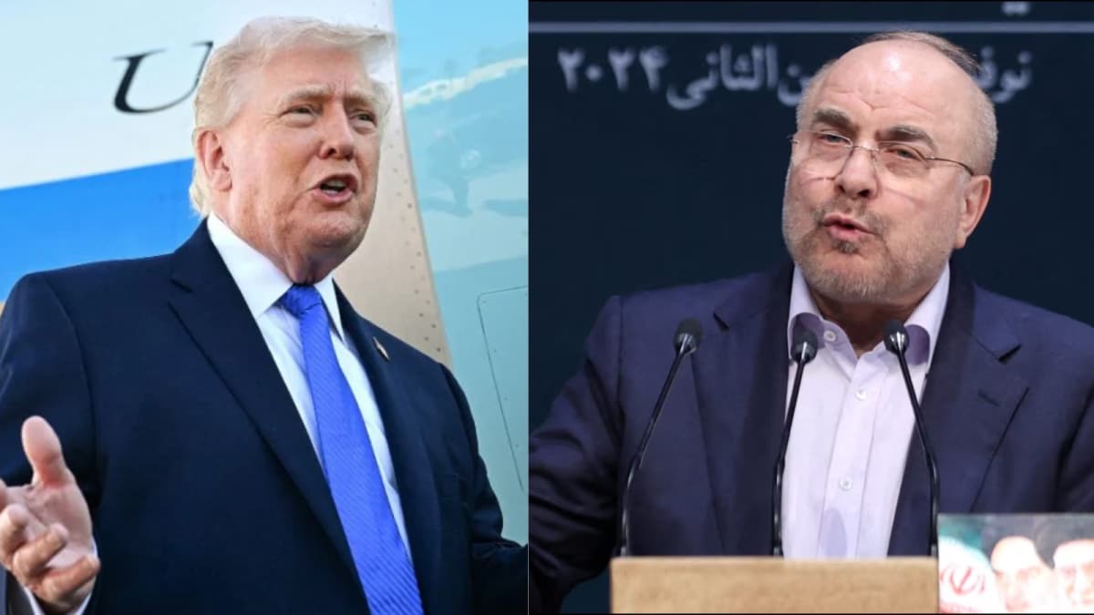 ‘Would Know In A Week If..’: Trump Says US Negotiating With Iranian Speaker Ghalibaf