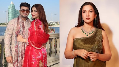 Gauahar Khan sends Eid wishes to Nagma Mirajkar. (Photos: Instagram) 