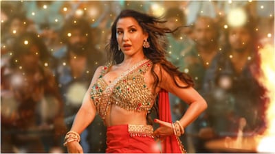 Nora Fatehi’s song Sarke Chunar Teri Sarke slammed for ‘vulgar’ lyrics. 