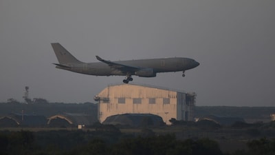 The RAF Akrotiri air base in Cyprus. (Reuters/File)