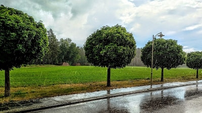 Daytime temperatures in the city are expected to hover around 32–34°C, but rainfall activity may offer temporary relief, especially during the evenings. Image: Canva