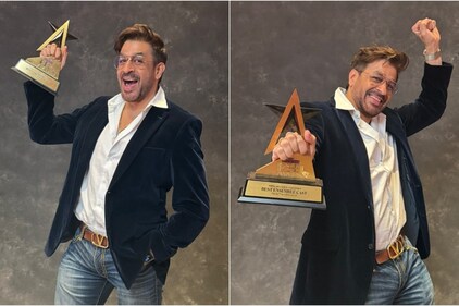 ‘The Love Keeps Flowing’: Ba***ds Of Bollywood Star Rajat Bedi Flaunts Trophy At Showsha Reel Awards 2026