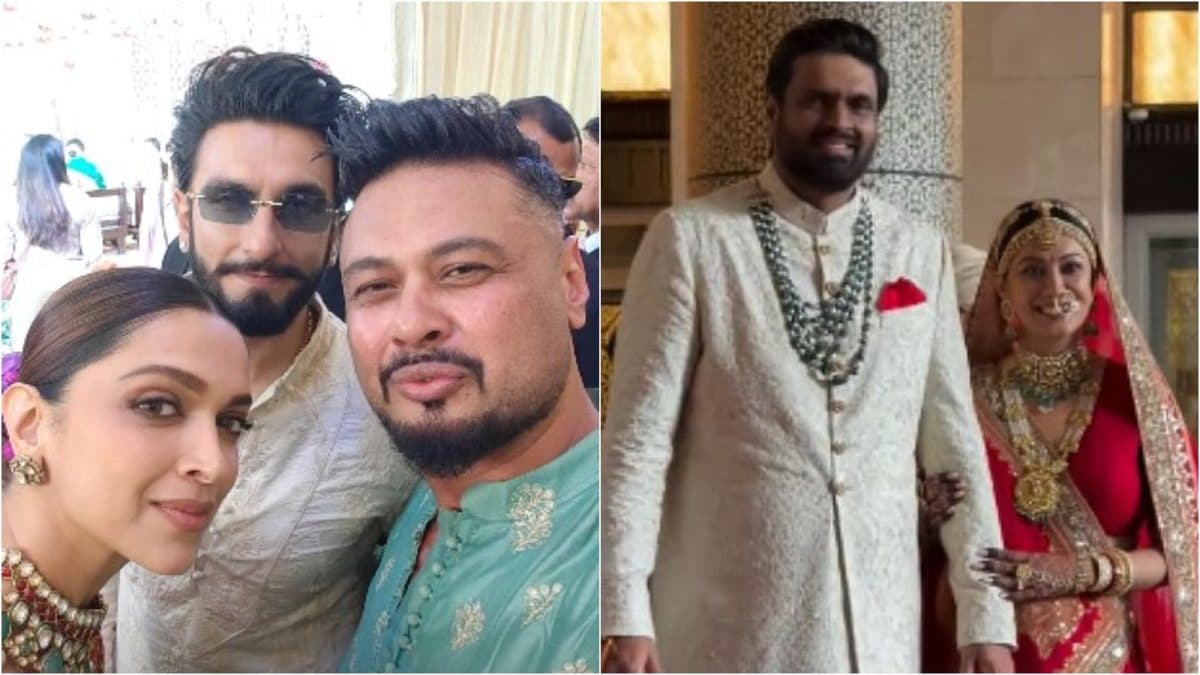 Ranveer Singh Makes Rare Appearance Ahead Of Dhurandhar 2, Attends Eka Lakhani’s Wedding With Deepika Padukone | Bollywood News Ranveer Singh Makes Rare Appearance Ahead Of Dhurandhar 2, Attends Eka Lakhani’s Wedding With Deepika Padukone | Bollywood News