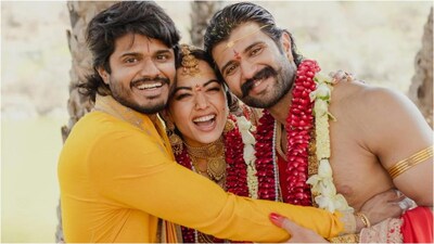Virosh Wedding: Vijay, Rashmika's Fun Dance Video With Anand Deverakonda Wins Hearts!