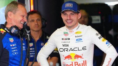 Red Bull Racing's Max Verstappen (AP)