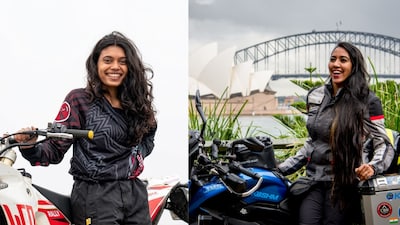 Two such riders, separated by geography and age but united by the same instinct for freedom, are Candida Louis and Darshana Sasane.(Image: News18)