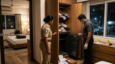 A quick check of the residence revealed a scene of calculated theft: the bedroom doors were flung wide, and the cupboards had been ransacked. Image: AI generated