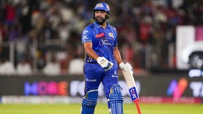 Mumbai Indians star Rohit Sharma in the IPL (PTI)