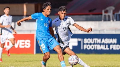 India 3-0 win over Pakistan in SAFF U20 Championship (AIFF)