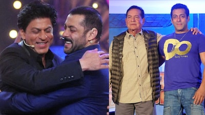 Salim Khan Called Shah Rukh Khan And Salman Khan 'Rivals' In Old Interview.