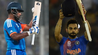 Sanju Samson breaks Virat Kohli's record. (Picture Credit: AFP, AP)