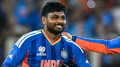 Sanju Samson scored 89 runs from 46 balls in T20 World Cup 2026 final. (Picture Credit: AFP)