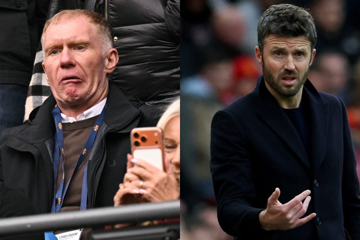 Scholes Acts Out: Immature 'Cr*p' Jab At Carrick Leaves Man United Fans Cringing