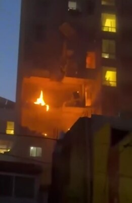 Israeli Airstrike Hits Residential Building In Central Beirut Israeli Airstrike Hits Residential Building In Central Beirut