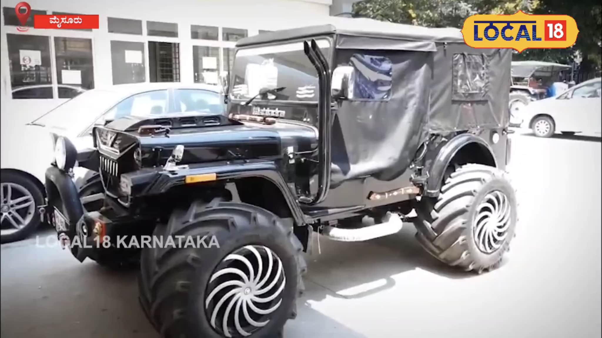 In a notable case, a B.Com student from Chamarajanagar, currently studying in Mysuru, brought an old Mahindra jeep from Punjab and extensively modified it with 33cm wide rims to improve its appearance. However, officials said such modifications threaten road safety and pose risks to other passengers. The car was seized during the operation. In a notable case, a B.Com student from Chamarajanagar, currently studying in Mysuru, brought an old Mahindra jeep from Punjab and extensively modified it with 33cm wide rims to improve its appearance. However, officials said such modifications threaten road safety and pose risks to other passengers. The car was seized during the operation.