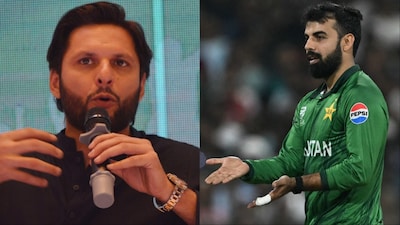 Shahid Afridi wants 35-year-old batter and not Shadab Khan to become Pakistan's new T20I captain. (Picture Credit: AFP)