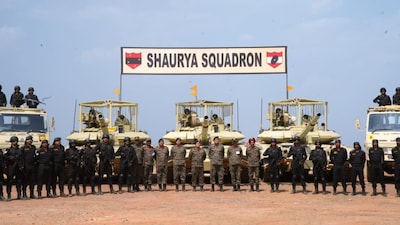 As part of Exercise Amogh Jwala, the Indian Army exercised Shaurya Squadron — a modern tactical entity pioneered by the White Tiger Division under the aegis of The Sudarshan Chakra Corps. (Image Courtesy: Instagram/IndianArmySouthernCommand)