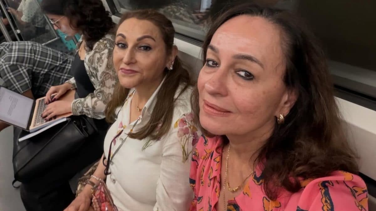 Alia Bhatt’s Mother Soni Razdan Ditches Mumbai Traffic, Takes Underground Metro | Photos | Bollywood News