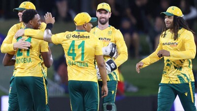South Africa win 1st T20I by 7 wickets. (Picture Credit: AFP)