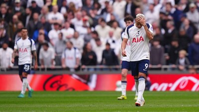 Spurs are staring down the barrel, as relegation from the Premier League looms over them (Credit: AP)
