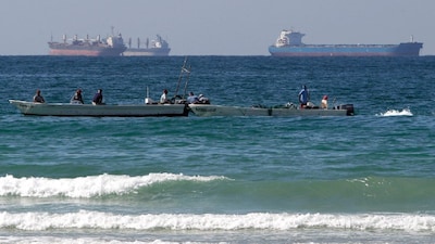 The Strait of Hormuz has been closed since the beginning of the West Asia conflict while effectively being under the control of Iran's Revolutionary Guards. (Image: AP/File)