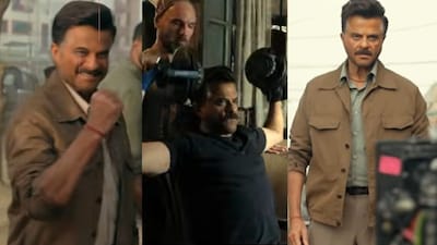 A new behind-the-scenes video from Subedaar shows Anil Kapoor undergoing intense training and performing challenging action sequences for the Prime Video film.