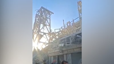 The attack came days after Ayatollah Ali Khamenei was killed, with footage showing heavy damage to the council’s premises. (IMAGE: X)