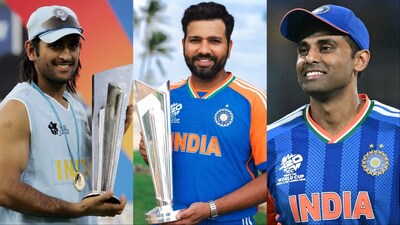 Suryakumar Yadav becomes 3rd Indian captain to reach T20 World Cup final. (Picture Credit: AFP)