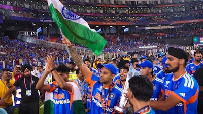 BCCI president Mithun Manhas expressed immense pride on India winning 2026 T20 World Cup (PTI)
