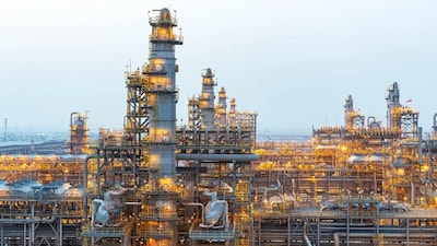 The Saudi Aramco Refinery and Plant. (Image Courtesy: Saudi Aramco)