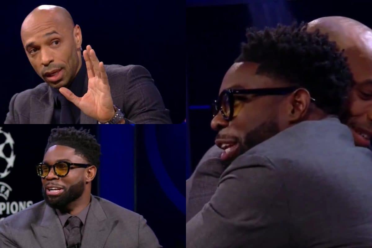 Thierry Henry Pays An Emotional Tribute To His 'Favourite Person' Micah Richards | WATCH