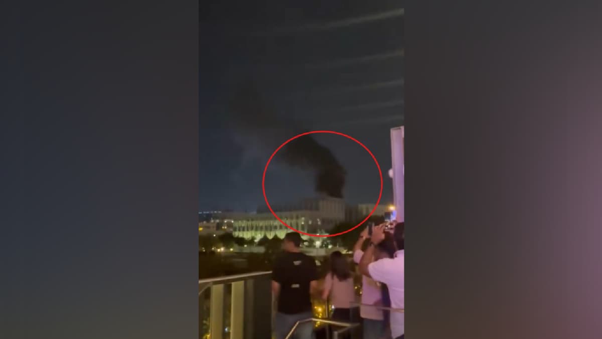 Drone Strike Sparks Fire Near US Consulate In Dubai; Marco Rubio Says All Staff Safe