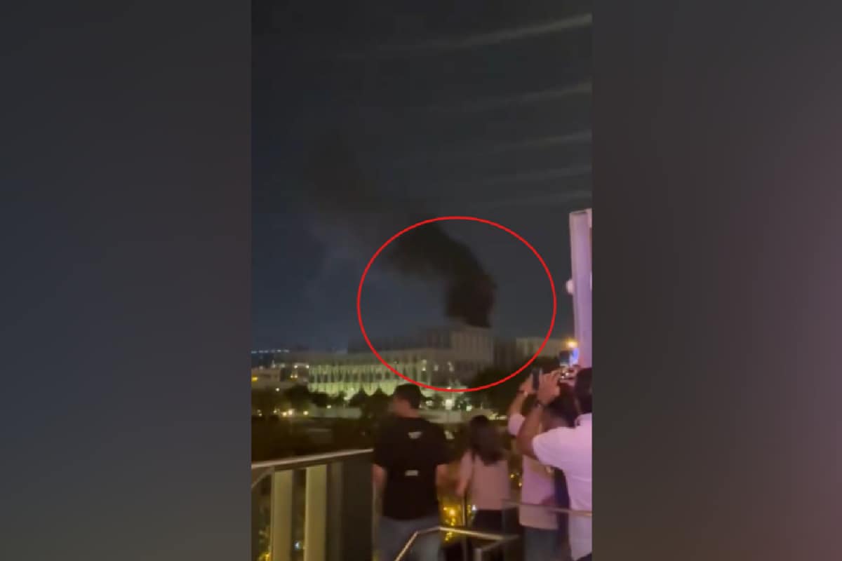 Drone Strike Sparks Fire Near US Consulate In Dubai; Marco Rubio Says All Staff Safe