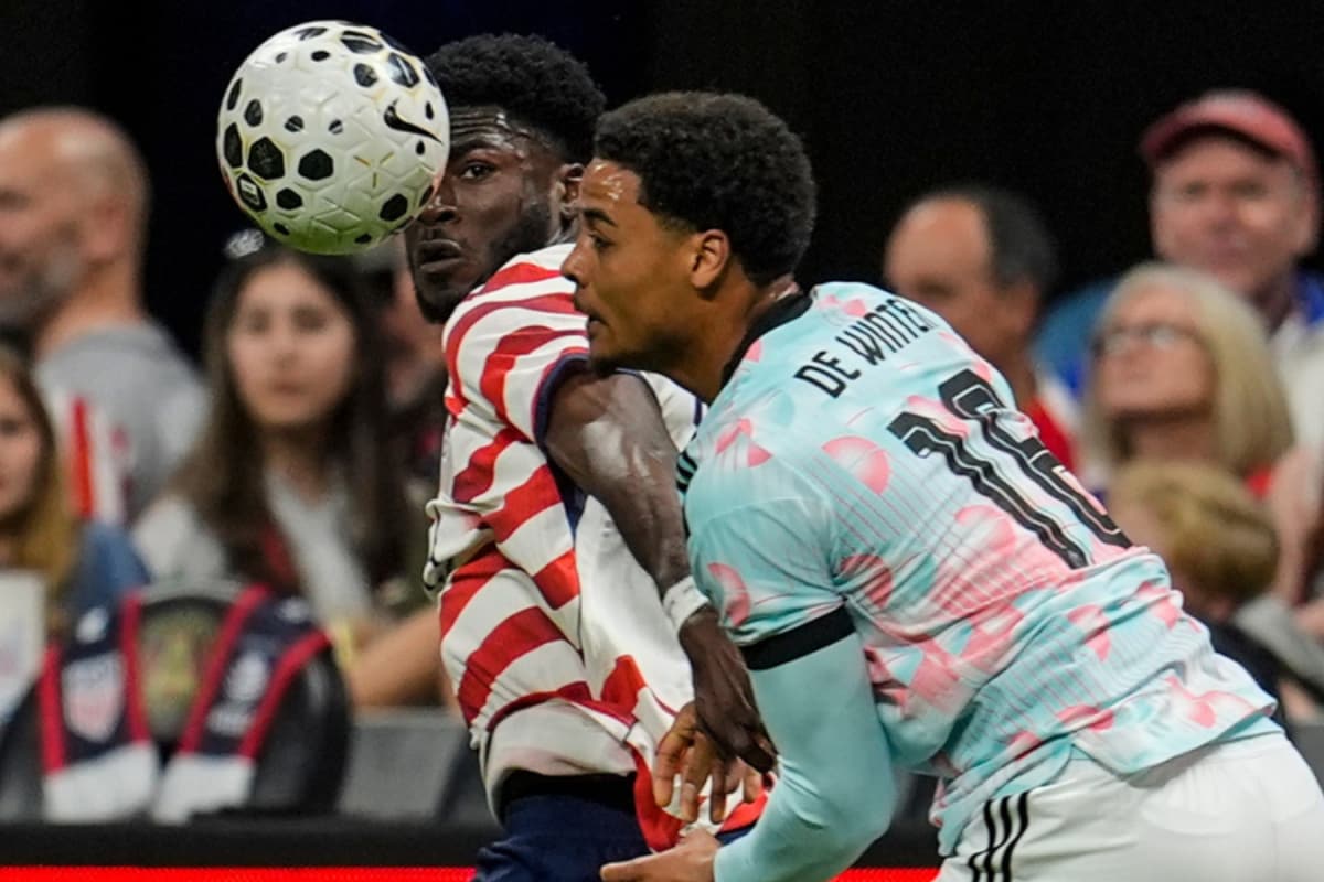 US Get Reality Check From Belgium Ahead Of FIFA World Cup As Kits Confussion Causes Clash