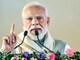 Prime Minister Narendra Modi addresses a gathering during the foundation stone laying and unveiling ceremony of various development works, in Silchar, Assam. (PTI)