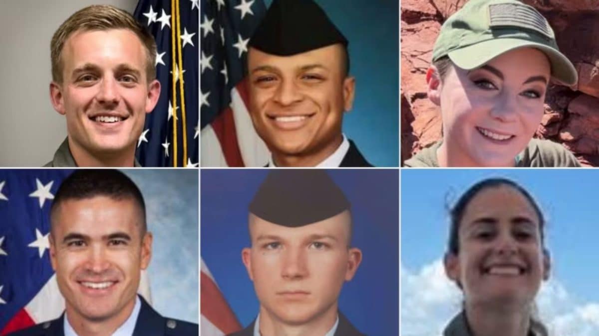 Pentagon Confirms Identities Of Six Airmen Killed In Iraq Aircraft Crash