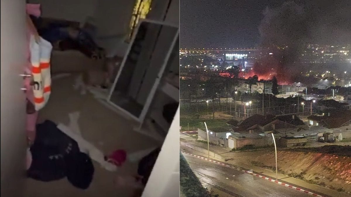 Windows Blown Out, Walls Collapsed Near Impact Site After Iranian Missile Hits Dimona | Video