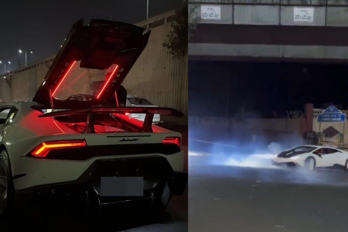 Viral Bengaluru Stunt Lamborghini Traced To Ex-Don’s Son, Police Issue Notice