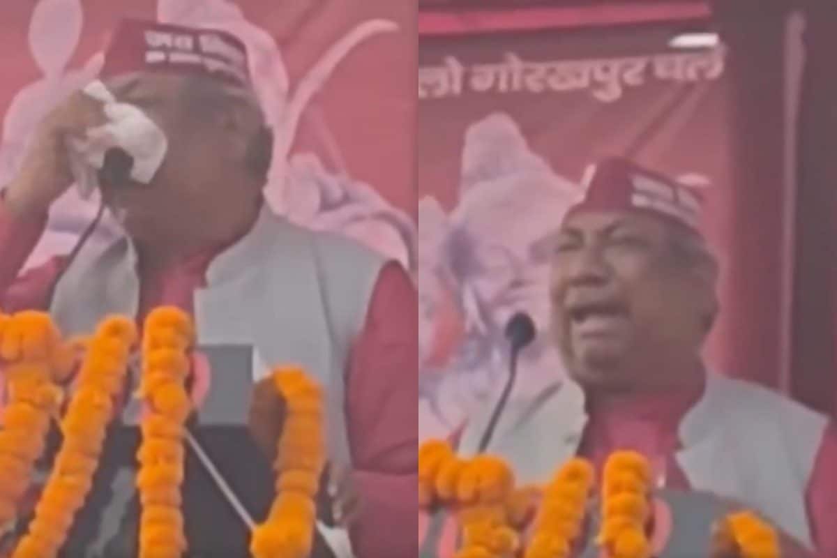 ‘Will Resign If…’: Sanjay Nishad Breaks Down On Stage Demanding SC Status For Nishad Community