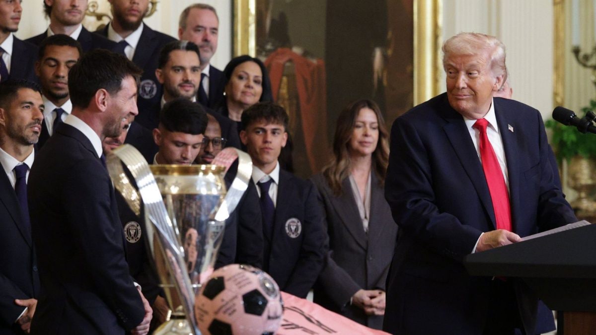 'Destroying More Every Single Hour'! Trump's 'War Flex' As He Welcomes Lionel Messi To Whitehouse