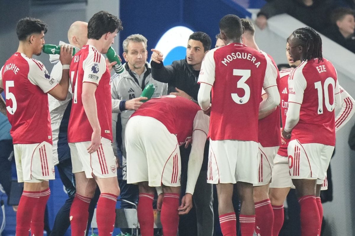 Saka Lone-Strike Against Brighton Helps Arsenal Extend Lead As Forest Hold City