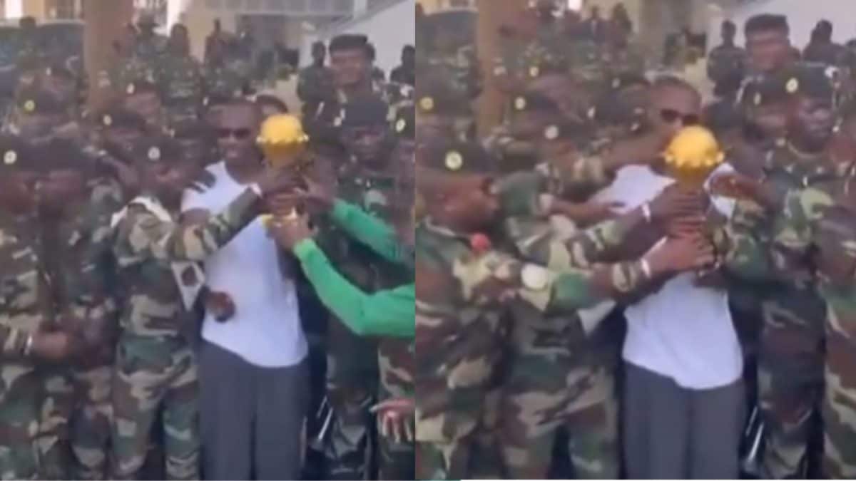 Talk About 'Title Defence'! Senegal Take AFCON Trophy To Military Base After CAF Ruling