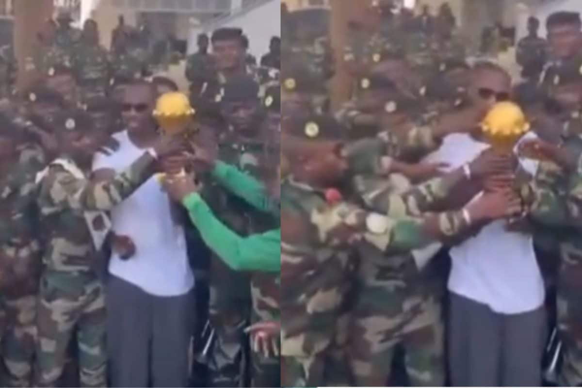 Talk About 'Title Defence'! Senegal Take AFCON Trophy To Military Base After CAF Ruling
