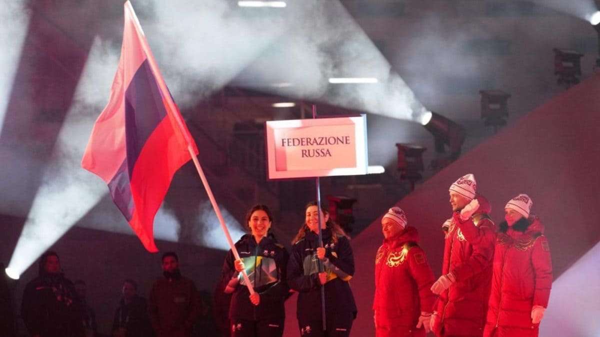 Boo, Rus! Russian Athletes Jeered During Milan-Cortina Winter Paralympics Parade!