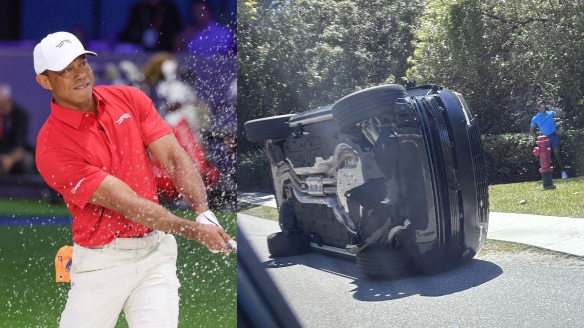Tiger Woods Arrested After Land Rover Hits Truck Near Florida Home
