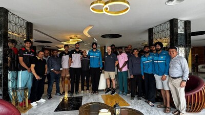 Indian Men's Basketball Team. 