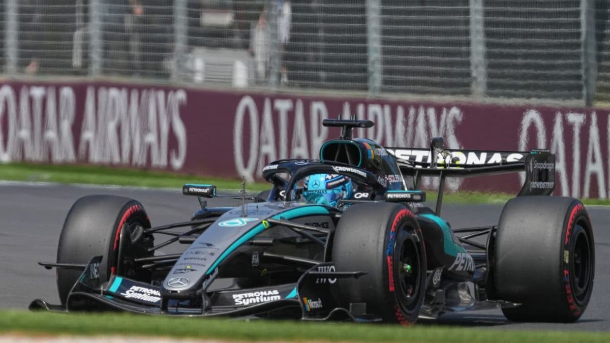 Australia GP: Mercedes' Russell Takes Pole Ahead Of Teammate Antonelli, Verstappen Suffers Crash